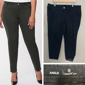 Lane Bryant Genius Fit Skinny Ankle Jeans Size 20
